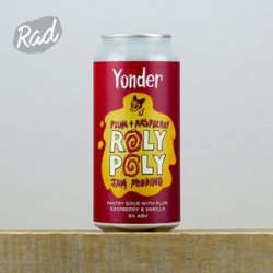 Yonder x Wild Beer Plum + Raspberry Roly Poly Jam Pudding - Radbeer