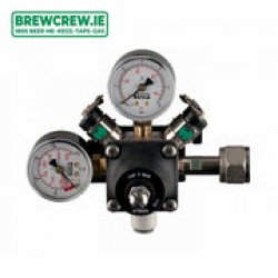 Co2 Primary Regulator - Bottle Mounted - Dual Gauge - TOF - The Brew Crew