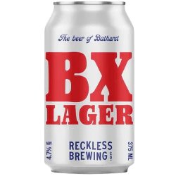 Reckless Brewing Co. BX Lager
