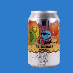 Lervig No Worries Mango Alcohol Free Beer 05 ABV - Wise Bartender