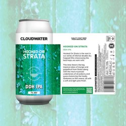 Cloudwater - Hooked on Strata - 7% DDH IPA - 440ml Can - The Triangle