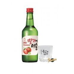 Rượu Jinro Soju Strawberry 13%  Chai 360ml  Thùng 20 Chai - PHouse – Đồ Uống Cao Cấp