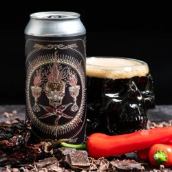 Northern Monk  Adrian Baxter  Pinta - Wrath - 6.6% Chocolate Chilli Stout - 440ml Can - The Triangle