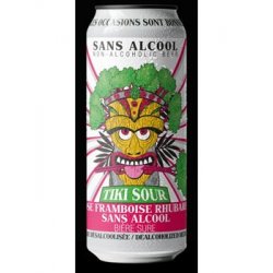 Lagabière Tiki Sour Gose Framboise Rhubarbe Sans Alcool - Broue Ha Ha