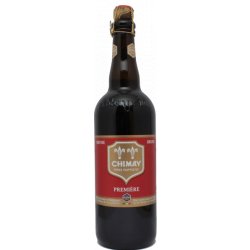 Brouwerij Abdij Notre-Dame de Scourmont Trappist Chimay Rood - 75cl - Burg Bieren Bierwinkel