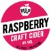 CELTIC MARCHES CIDER Pulp Rasberry (E-KEG SANKEY) 4.0% 