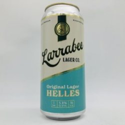 Larrabee Original Lager Helles Can - Bottleworks