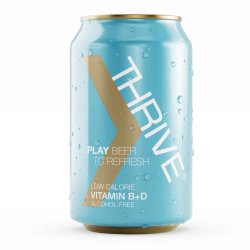 Thrive  Play, Belgian Alcohol Free Vitamin IPA  330ml - The Alcohol Free Co