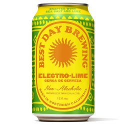 Best Day Brewing Electro-Lime Cerca de Cerveza - Loren’s Alcohol-Free Beverages