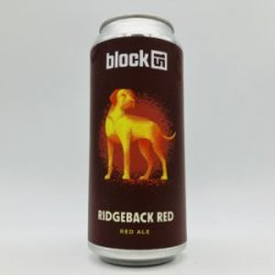 Block 15 Ridgeback Red Can - Bottleworks