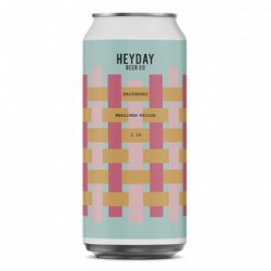 Heyday Raspberry Berliner Weisse 440ml - The Beer Cellar