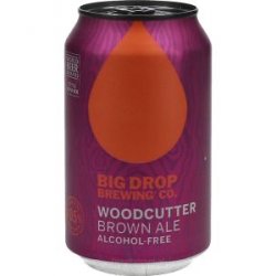 Big Drop Woodcutter Brown Ale Blik - Drankgigant.nl