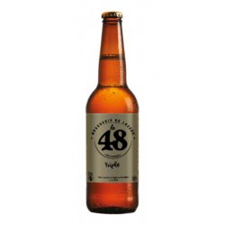 Bière artisanale Triple - La 48 - Brasserie de Lozère - 7° d'alcool - Maison Lauze