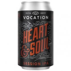 Vocation Heart & Soul Gluten Free Session IPA 12 x 330ml - Click N Drink