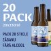 Zaganu 20 pack ZĂGANU Fără Alcool 330 ml 