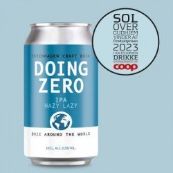 Doing Zero Hazy Lazy Alkoholfri IPA 10 x 33 cl - Alkoholfributik.dk