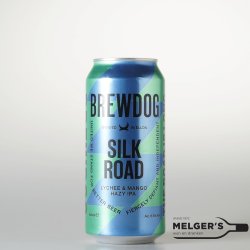 BrewDog  Silk Road Lychee & Mango Hazy IPA Blik 44cl - Melgers