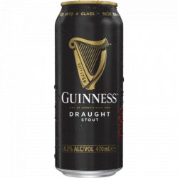 Guinness Draught Stout 470ml - Beer Store Australia