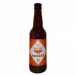 Brasserie du Palais ambrée, bière ambrée bio 33cl - Beertastic