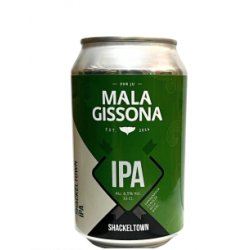 MALA GRISSONA - SHACKEL TOWN - IPA Lata 33cl - Buscador de Cervezas - Brewhouse