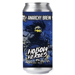 Hollow Heroes 5.3% IPA (440ml can) - Anarchy Brew Co.