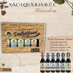 Hộp Quà Kaiserdom  Hộp 6 Chai 500ml - PHouse – Đồ Uống Cao Cấp
