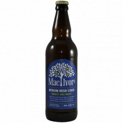 Mac Ivors Cider Company Medium Cider - Dokter Bier