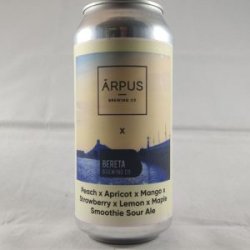 Arpus Brewing Co Ārpus x Bereta Peach x Apricot x Mango x Strawberry x Lemon x Maple x Smoothie Sour Ale - Gedeelde Vreugde