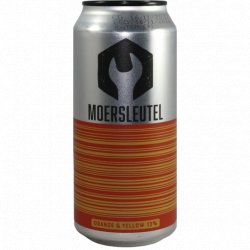 Moersleutel Craft Brewery Barcode Orange & Yellow (8720615264698) - Dokter Bier