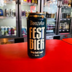 Donzoko - Festbier - Deep Gold Lager - 5.6% - 440ml Can - Kraft Werks