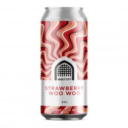 Vault City, Strawberry Woo Woo, Strawberry Sour, 9.0%, 440ml - The Epicurean