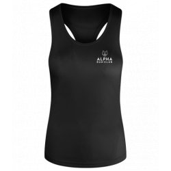 Alpha Bottle Shop & Tap. Alpha Run Club Vest - Female Racerback Fit - Alpha Bottle Shop & Tap