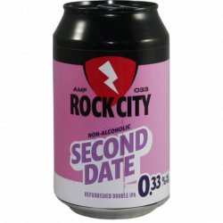 Rock City Brewing Non-Alcoholic Second Date - Dokter Bier