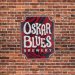 Oskar Blues Red & Blue Metal Sign   
