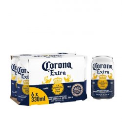 Corona Extra (6 x 330ml Can) - Castle Off Licence - Nutsaboutwine