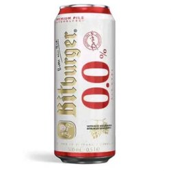 Bitburger Drive 0.0% Non Alcoholic Pilsner 500ml - The Beer Cellar