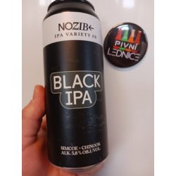 Nozib IPA Variety #8 Black IPA 14°5,8% 0,5l - Pivní lednice