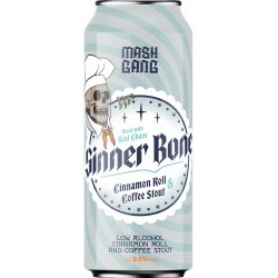 Mash Gang Sinner Bone Stout   - Quality Drops Craft Beer