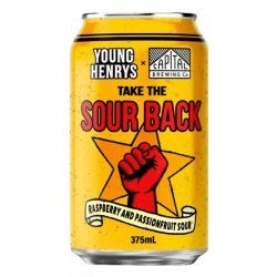 Young Henrys x Capital Brewing Take The Sour Back Cans 4 x 375ml (4 Pack) - Bayfields