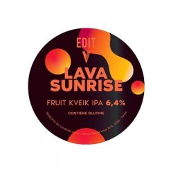 Lava Sunrise Fruit Kveik Ipa 6,4% Vol 33 Cl Lattin - Beer Solution