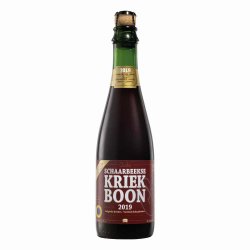 Boon - Oude Schaarbeekse Kriek 2019 - The Beer Barrel