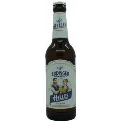 Privatbrauerei Erdinger Weissbrau Erdinger Brauhaus Helles - Burg Bieren Bierwinkel