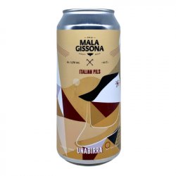 Mala Gissona UnaBirra Italian Pils 44cl - Beer Sapiens