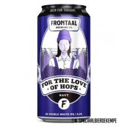 Frontaal For the Love of Hops ”Navy” - Café De Stap