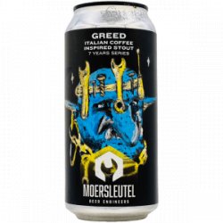 Moersleutel – 7 Year Anniversary Serie – Greed - Rebel Beer Cans