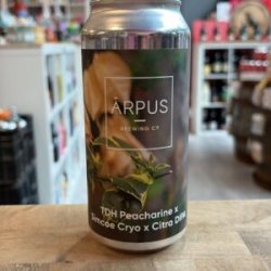 Ārpus Brewing Co. TDH Peacharine X Symcoe Cryo X Citra DIPA