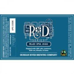 Russian River RnD Series IPA #44 510ML - Bine & Vine