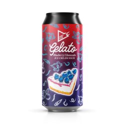 Funky Fluid Gelato: Blueberry Cheesecake 500ml - Funky Fluid