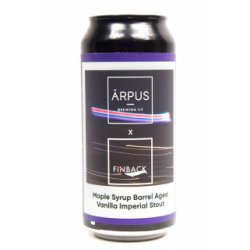 Arpus Brewing Co. Maple Syrup Barrel Aged Vanilla Imperial Stout - Acedrinks