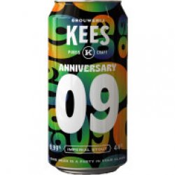 Kees ANNIVERSARY 09 - Imperial Stout - Speciaalbierkoning